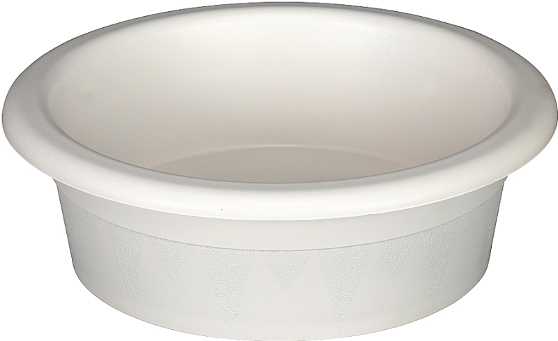 Petmate 23249 Crock Bowl, M, 2 Cup Volume, Plastic, Assorted