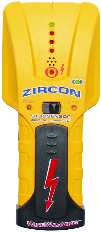 Zircon StudSensor Series 69585 Stud Finder, 9 V Battery, 19