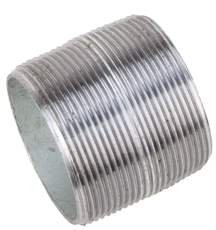 ProSource 11/4XCG Pipe Nipple, 1-1/4 in, Male NPT Threaded, Steel, SCH 40 Schedule