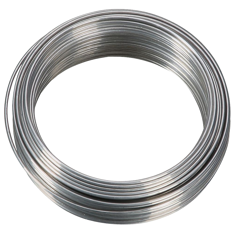 National Hardware V2566 Series N264-697 Wire, 0.0475 in Dia, 50 ft L, Aluminum, 30 lb, 18 ga Gauge