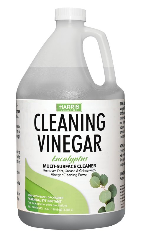 Harris EVINE-128 Cleaning Vinegar, 128 fl-oz Spray Bottle, Liquid, Eucalyptus, Clear