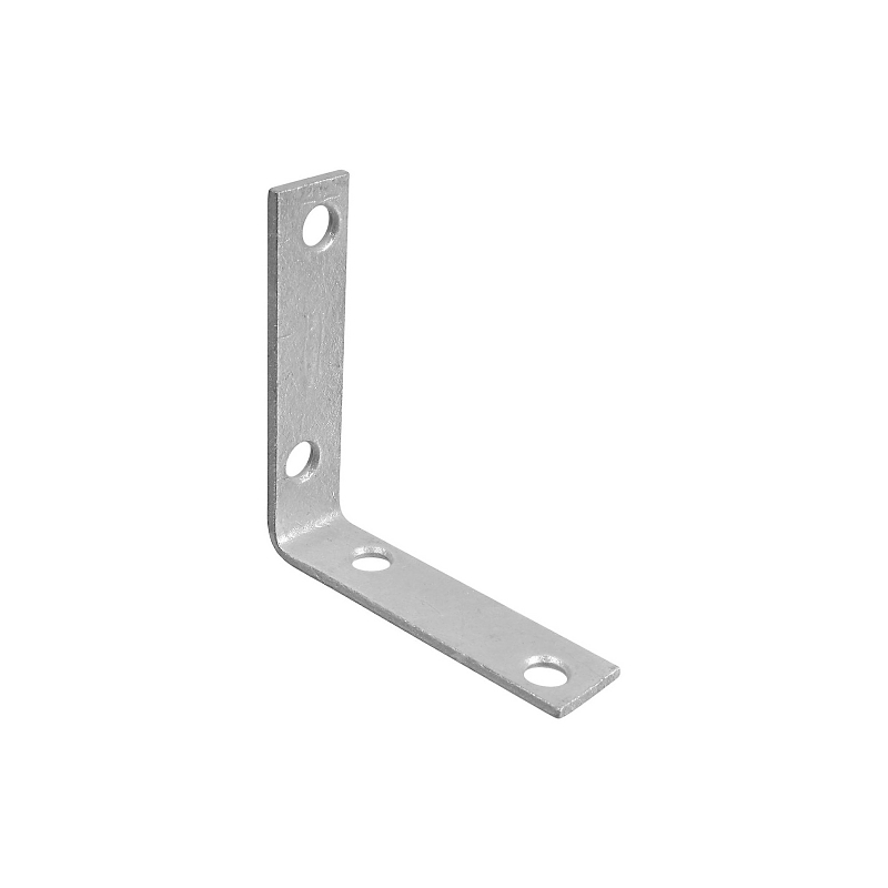 National Hardware V115 Series N208-751 Corner Brace, 2-1/2 in L, 5/8 in W, 2-1/2 in H, Steel, Galvanized
