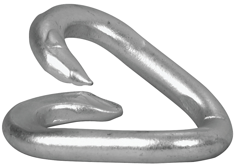 Campbell T5950024 Lap Link, 1/8 x 3/4 in Trade, 125 lb Working Load, Steel, Zinc-Plated, Pack of 10