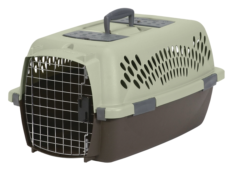 Aspenpet Pet Taxi 21088 Fashion Pet Porter 23 in W 15.2 in D 11.84 in H M Plastic Black Dark Pink VORG8666588 21088