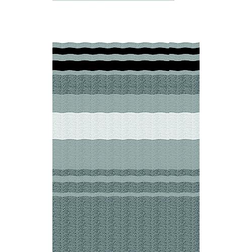 Carefree JU208D8D 1-Piece Standard Vinyl Awning Replacement Fabric, 20', Black/Gray Fade on Both Sides, Black Weatherguard