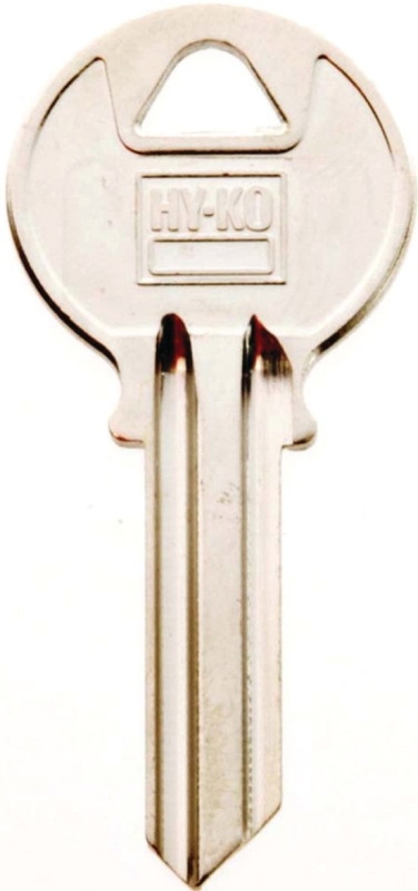 Hy-Ko 21250Y1 Mechanical Key Blank, Brass, Nickel-Plated, For: Yale Cabinet, House Locks and Padlocks, Pack of 250