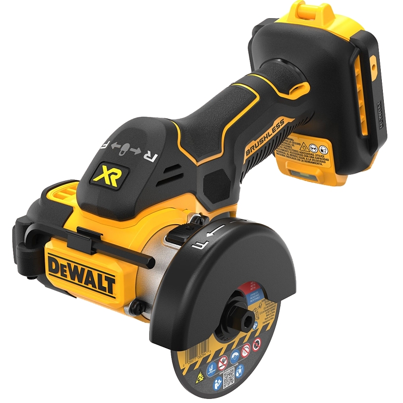 DEWALT 20V MAX XR DCS438B Brushless Cordless Cut-Off Tool, Tool Only, 20 V, 3 in Dia Blade, 20,000 rpm Speed