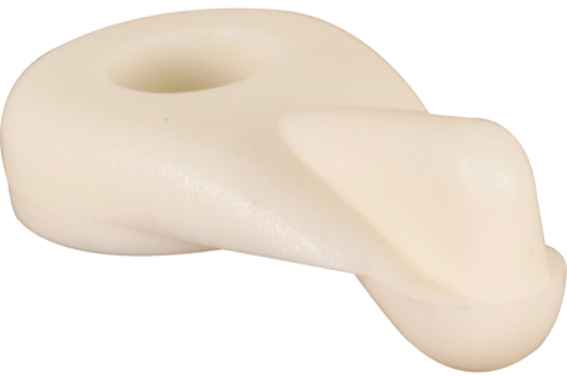 Prime-Line 908-6570 Storm Door Panel Clip, Plastic, Off-White, Pack of 6