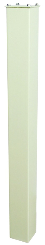 Mail Boss 7122 In-Ground Post Spreader Plate, 43 in L, 4 in W, 4 in H, Steel, Galvanized