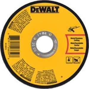 DEWALT DWA8054 Cut-Off Wheel, 7 in Dia, 0.045 in Thick, 7/8 in Arbor, Very Fine, Aluminum Oxide Abrasive