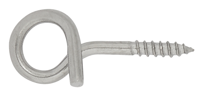 National Hardware N260-152 Q-Hanger, 50 lb, Stainless Steel, 0.49 in Opening, 3/4 in Projection
