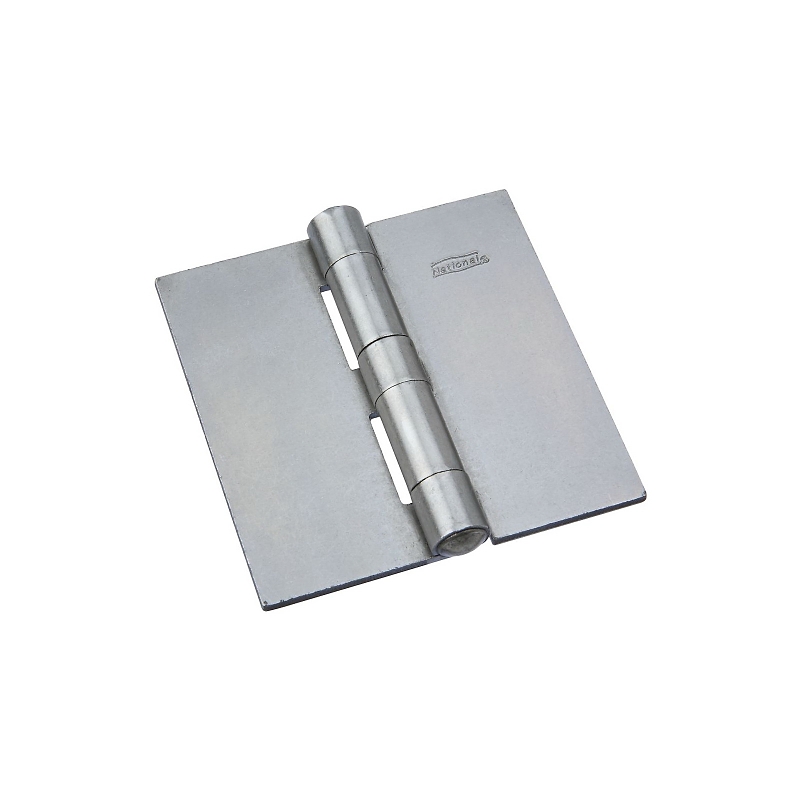 National Hardware 560 Series N147-777 Door Hinge, 3-1/2 in W Door Leaf, 3-1/2 in H Door Leaf, 0.12 in Thick Door Leaf