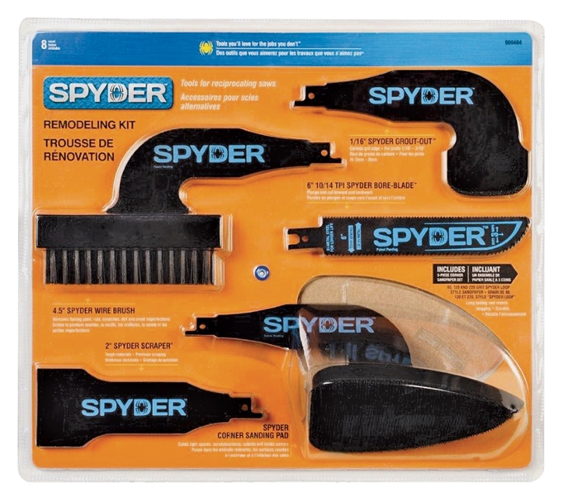 Spyder 900404 Remodeling Kit Black For Reciprocating Saw VORG9633363 900404