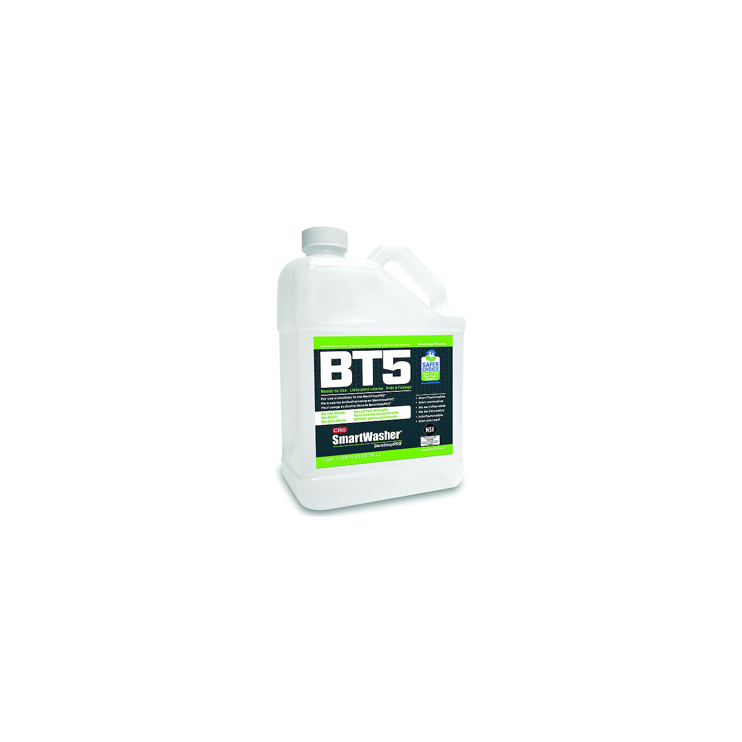 CRC 1750987 Smartwasher BT5 Ready To Use Degreasing Solution, 1 gal.