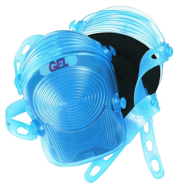 CLC G361 Non-Marring Knee Pad, PVC Cap, EVA Gel Foam Pad, Button and Loop