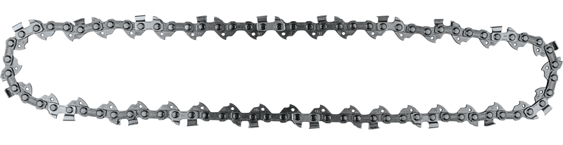 Makita 199075-5 Chainsaw Chain, Semi-Chisel Chain, 10 in L Bar, 0.043 in Gauge, 3/8 in TPI/Pitch, 40-Link