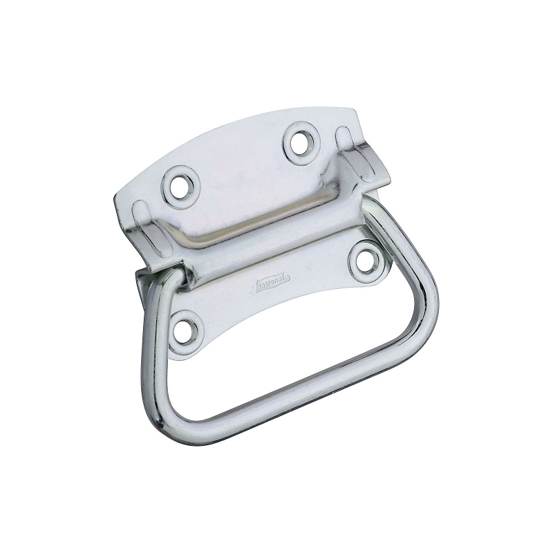 National Hardware V175 Series N117-077 Chest Handle, 4-7/8 in L, 4 in W, Steel, Zinc-Plated