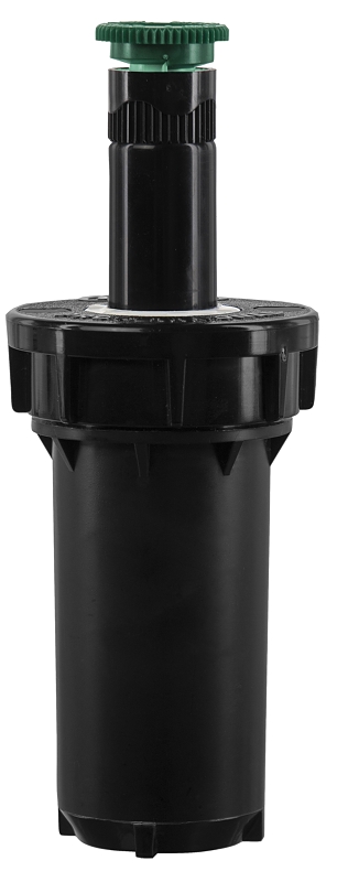 Orbit 80303 Pressure Regulated Spray Head, 1/2 in Connection, FPT, 2 in H Pop-Up, 4 to 8 ft, Adjustable Nozzle, Plastic