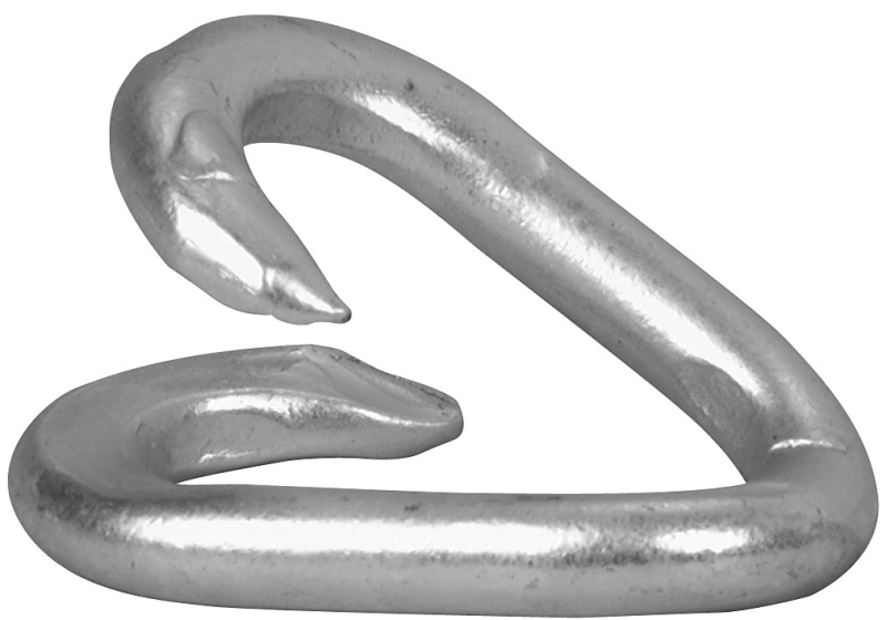 Campbell T5950924 Lap Link, 3/8 x 1-5/8 in Trade, 1250 lb Working Load, Steel, Zinc-Plated