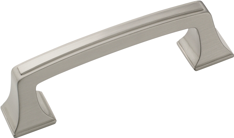 Amerock Mulholland Series BP53030G10 Cabinet Pull, 3-3/4 in L Handle, 1-1/8 in H Handle, 1-1/16 in Projection, Zinc