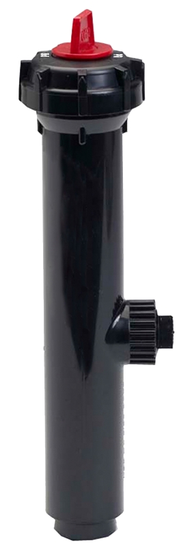Toro 54822 Pressure Regulated Sprinkler Pop-Up Body, 1/2 in Connection, FNPT, 6 in H Pop-Up, 5 to 15 ft, Plastic