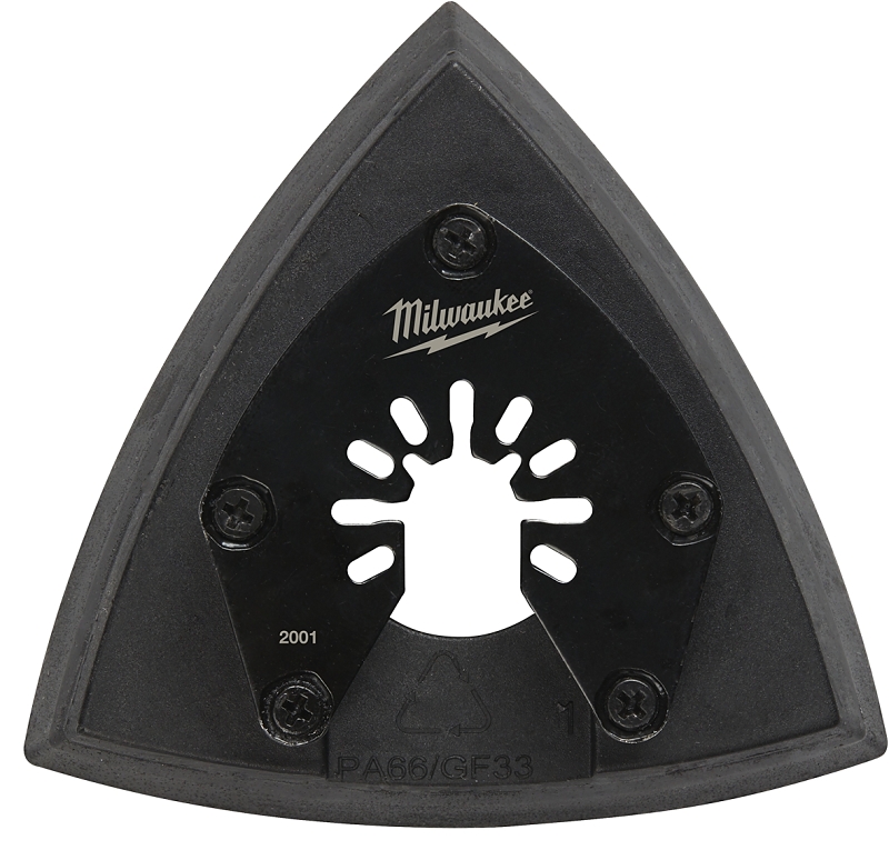 Milwaukee 49-25-2001 Triangle Sanding Pad, Steel Abrasive, 3.35 in L
