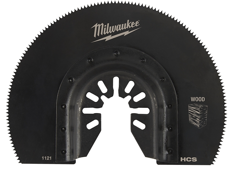 Milwaukee 49-25-1121 Blade, 3-1/2 in, 2 in D Cutting, 18 TPI, HCS