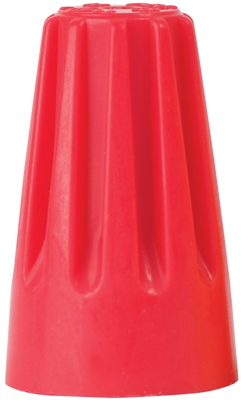 Gardner Bender WireGard GB-6 Series 16-006 Wire Connector, 18 to 10 AWG Wire, Steel Contact, Red