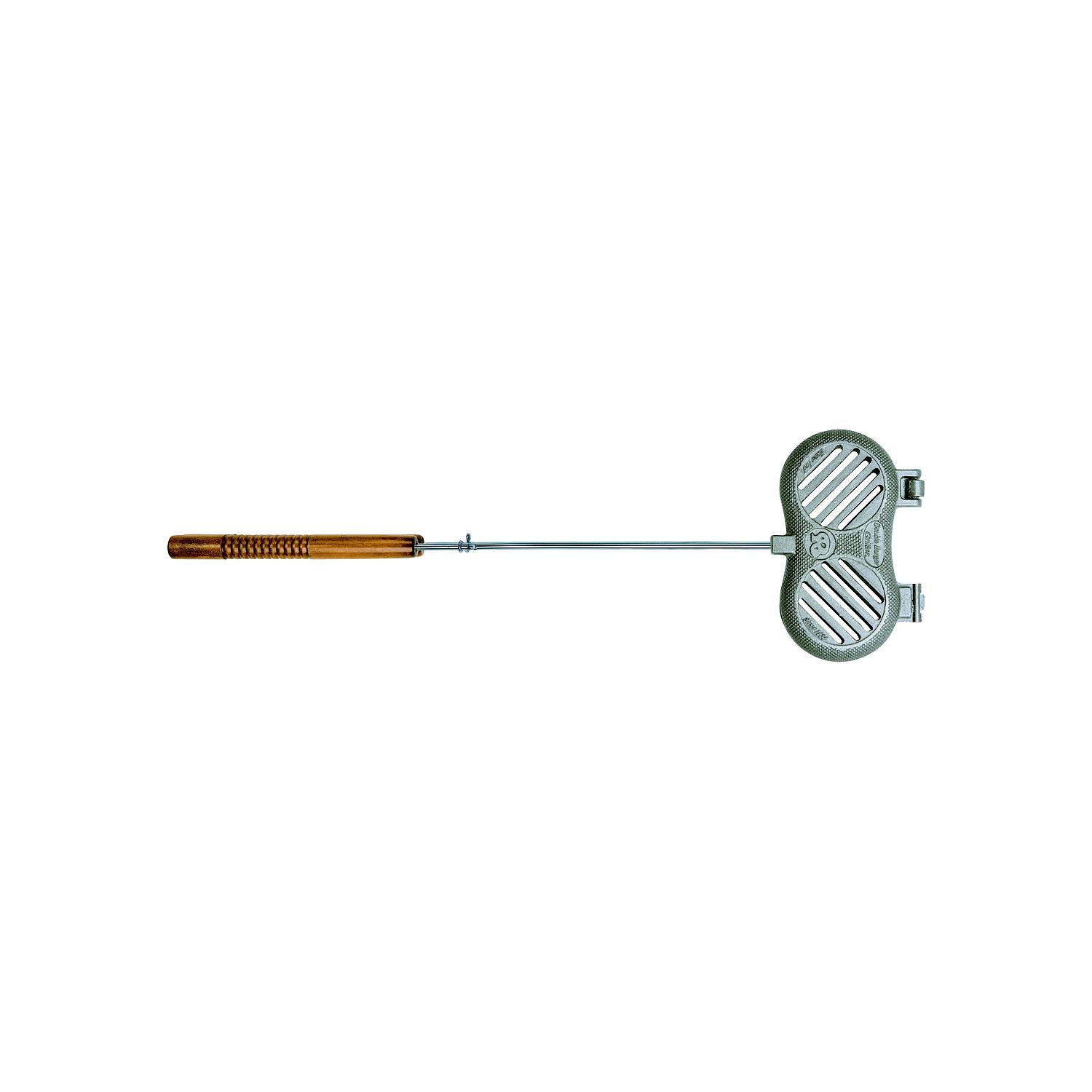 DBL.BURGER GRILLER-CAST IRON