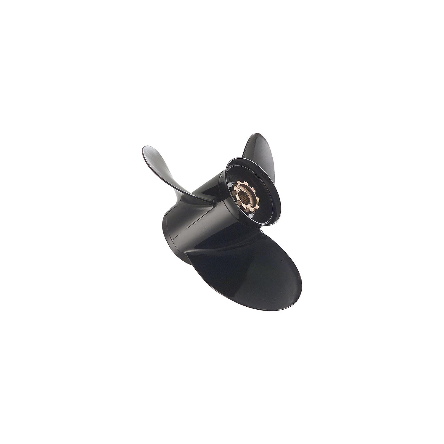 Quicksilver Black Diamond Outboard/Sterndrive Aluminum Propeller 3 Blade RH With 4-3/4â³ Gearcase