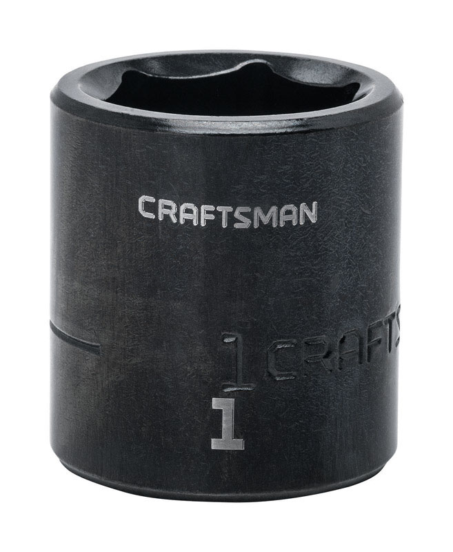 Craftsman 7/8 in. X 1/2 in. drive SAE 6 Point Standard Impact Socket 1 pc