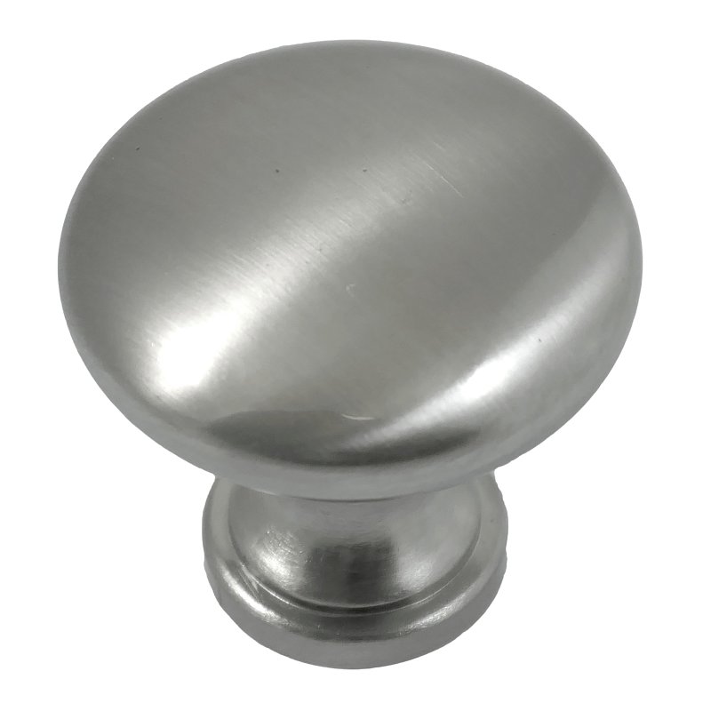 Laurey 59905 Cabinet Knob, Steel, Brushed Satin Nickel