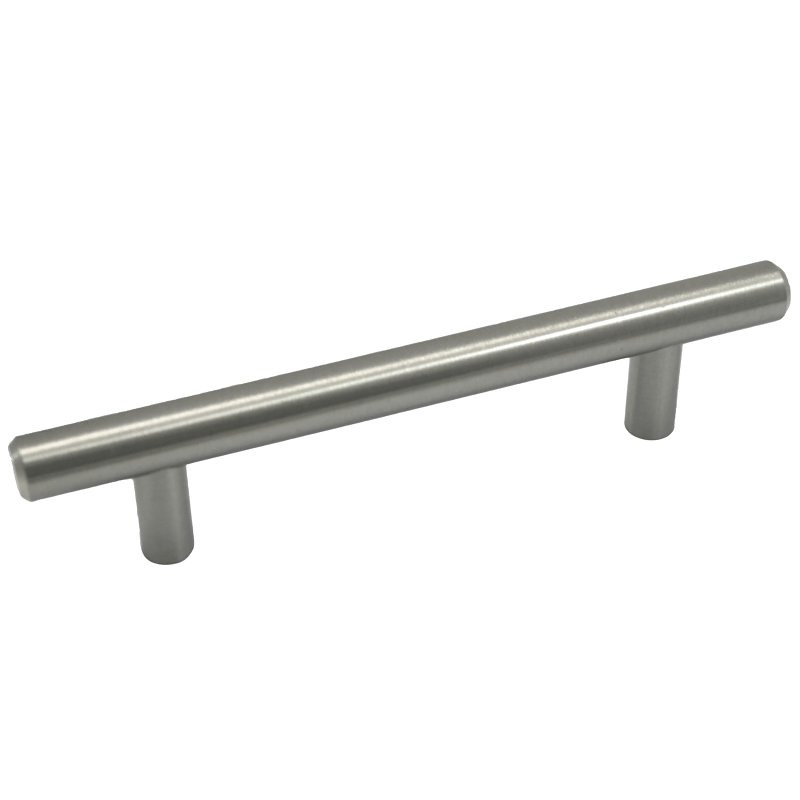 Laurey 59903 Cabinet Pull, 127 mm L Handle, Steel, Satin Nickel