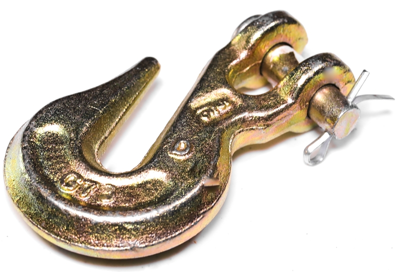 Baron 330-5/16 Clevis Grab Hook, 5/16 in, 3900 lb Working Load, 43 Grade, Alloy Steel, Electro-Galvanized