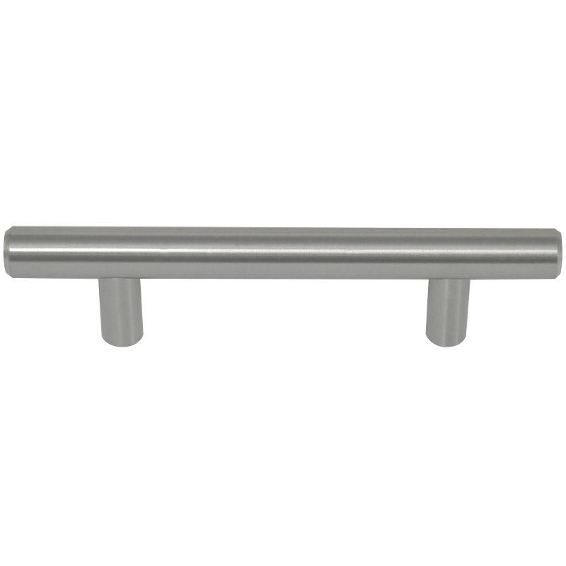 Laurey Melrose Series 87002 Cabinet Pull, 178 mm L Handle, 32 mm H Handle, Steel, Brushed Satin Nickel