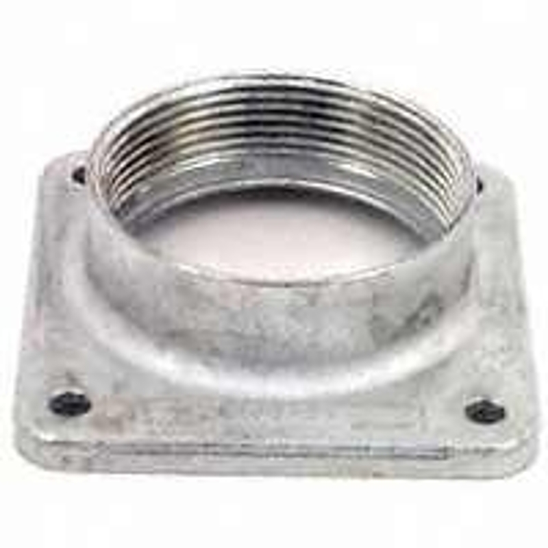 Siemens EC38599 Conduit Hub, 2 in, Aluminum, Gray