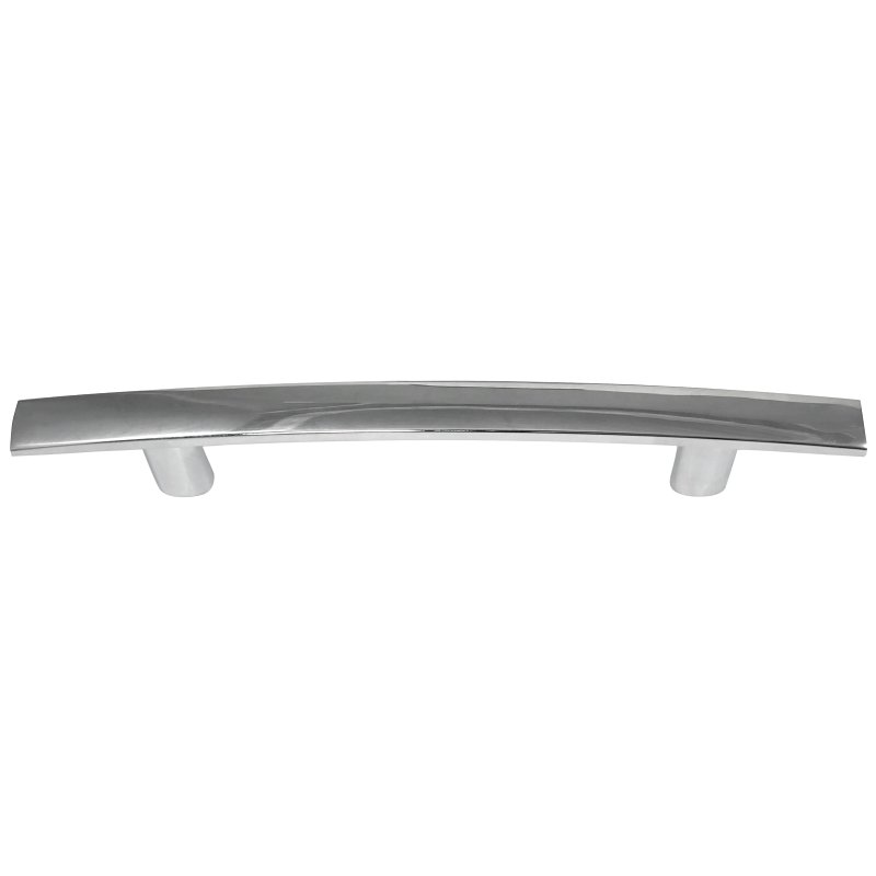 Laurey Contempo Series 55726 Cabinet Pull, 133 mm L Handle, 25 mm H Handle, 0.98 in Projection, Zinc, Polished Chrome