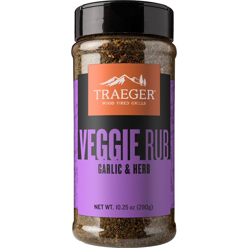 Traeger SPC263 Seasoning, Veggie Rub, 10.5 oz Tin
