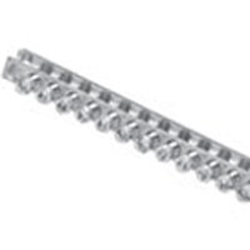 Siemens ECGB10 Ground Bar Kit, 3.7 in L, 10-Terminal, 14 to 4 AWG Wire, Aluminum/Copper