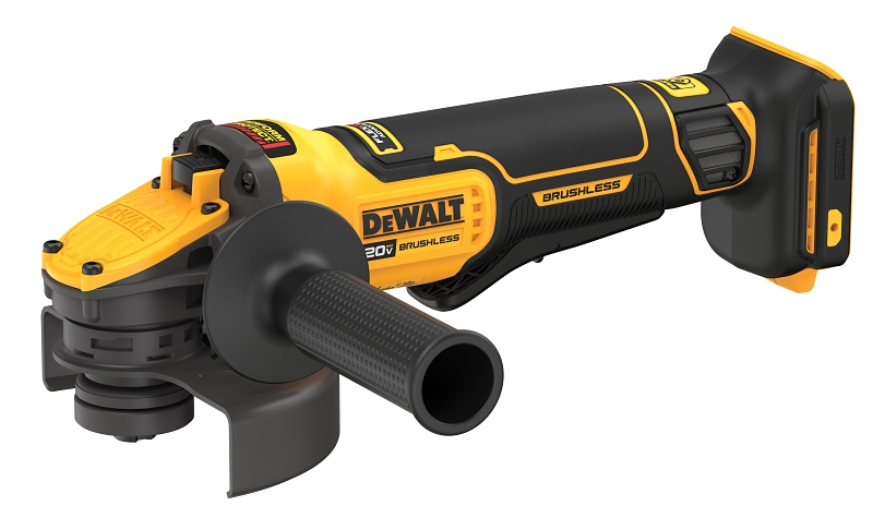 DEWALT 20V MAX DCG416B Brushless Paddle Switch Angle Grinder with Flexvolt Advantage, Tool Only, 20 V, 5/8-11 Spindle