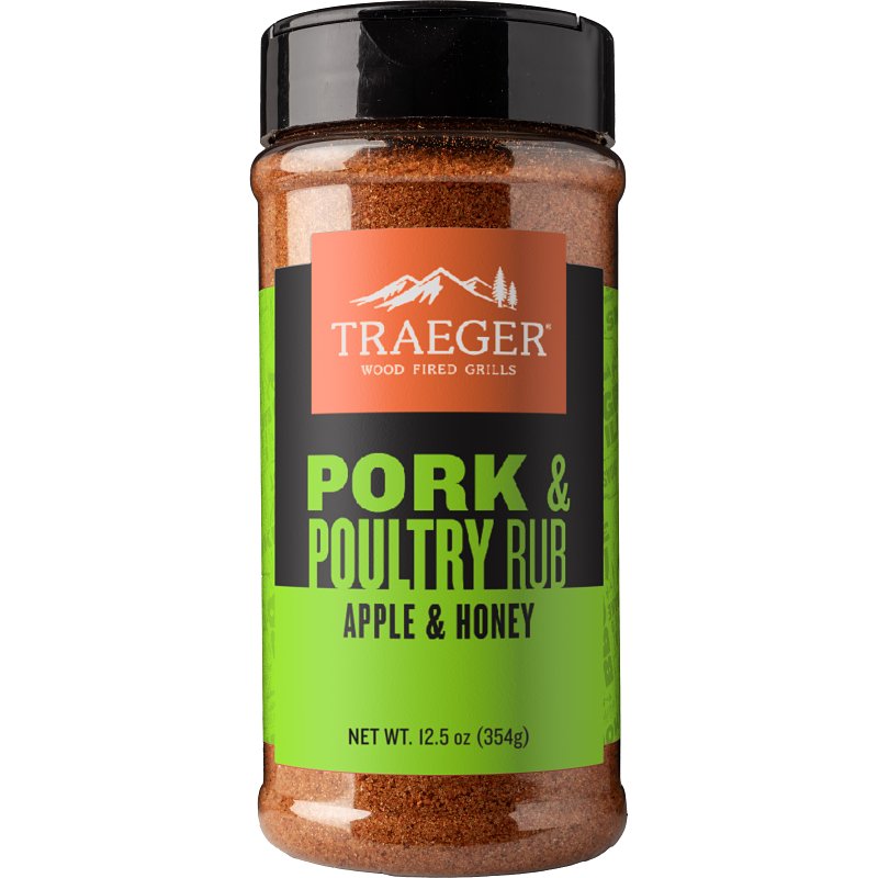 Traeger SPC250 Seasoning, Pork, Poultry Rub, 12.5 oz Tin