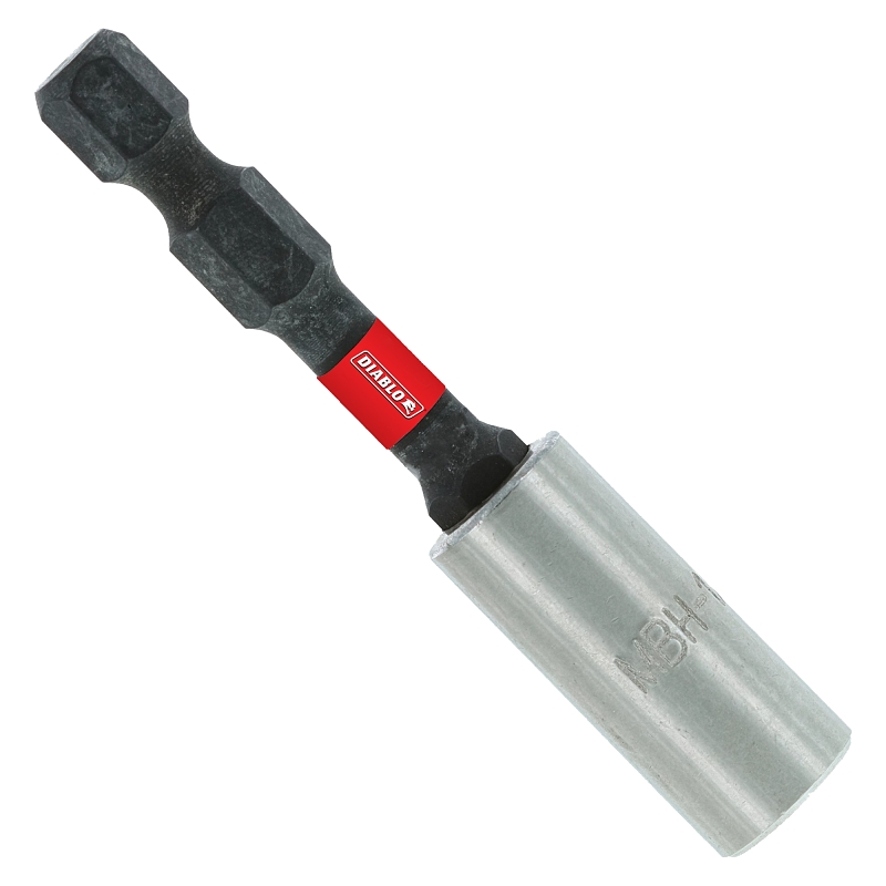 Diablo DBH300 Drive Bit Holder, 1/4 in Drive, Hex Drive, 1/4 in Shank, Hex Shank