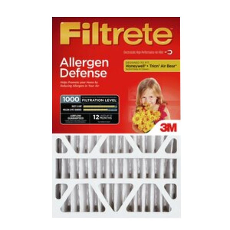 Filtrete NADP01-4IN-4 Air Filter, 25 in L, 16 in W, 11 MERV, 1000 um MPR, Pack of 4