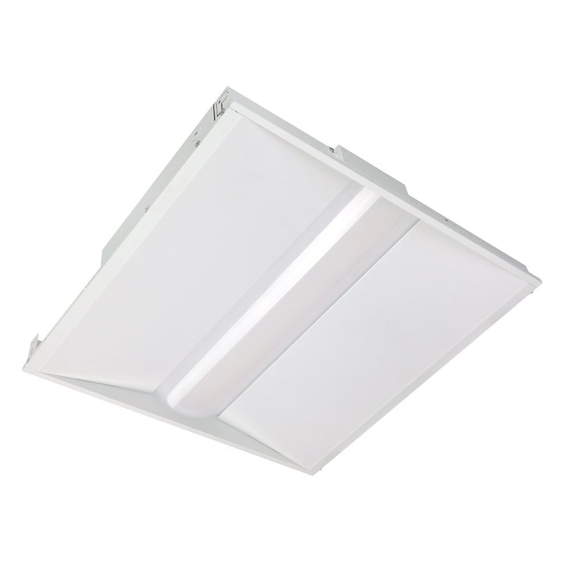 ETI Boost Center Basket Series 64701301 Troffer, 120/277 V, 15, 19, 24, 29 W, LED Lamp, 4350 Lumens, Steel Fixture