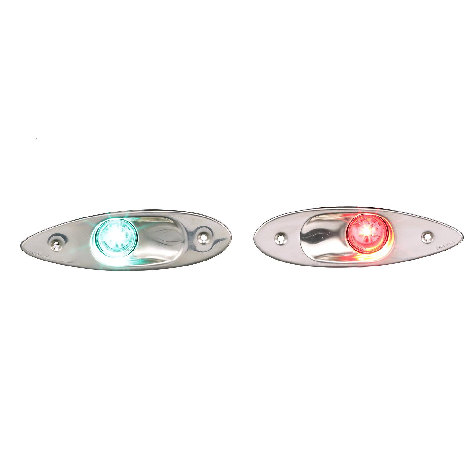 Seachoice LED Flush Mount Side Lights (Sold as Pair)