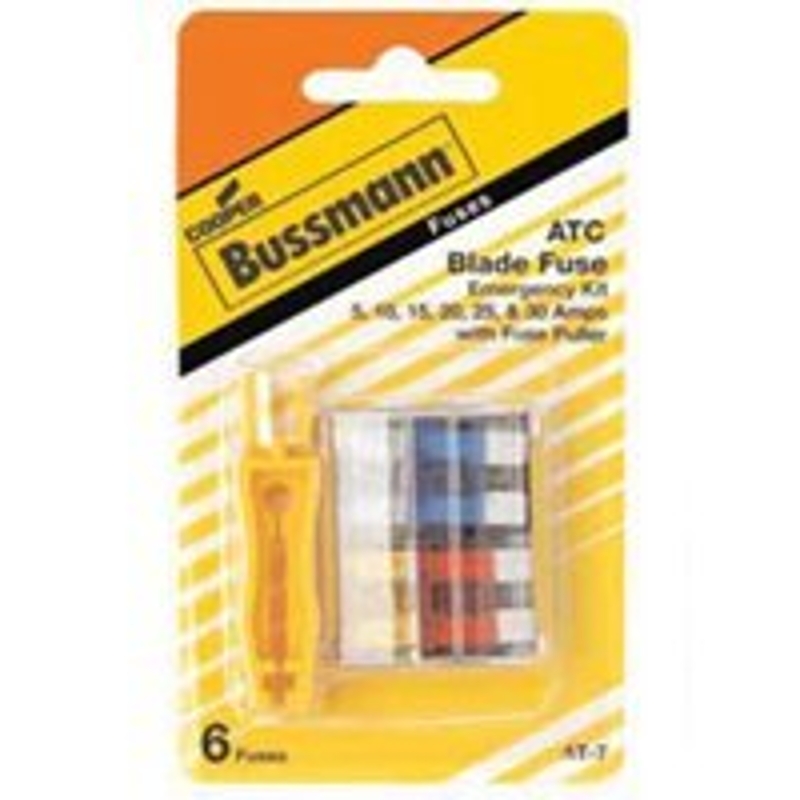 Bussmann DIA-1 Diagnostic Assortment Kit, Fast-Acting Fuse, ATC, 32 V, 10 to 30 A, 1 kA Interrupt
