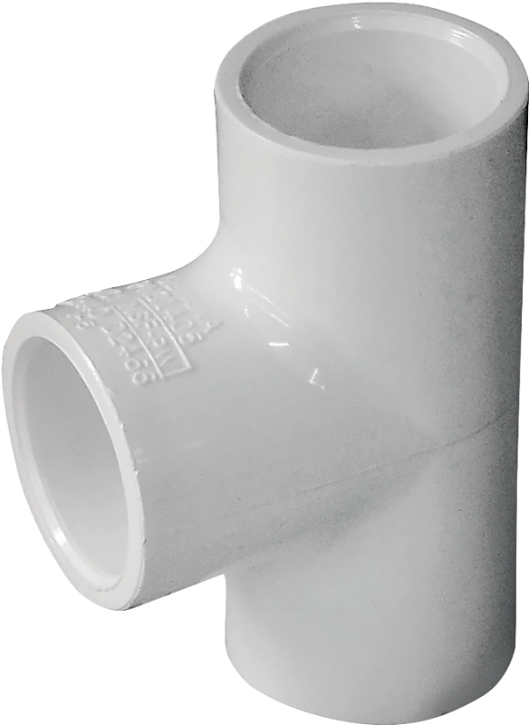 TEE PVC SLIPXSLIP 1/2