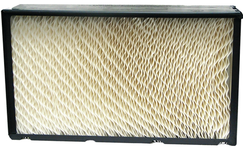 EssickAir 1041 Wick Filter, 16-3/4 in L, 4-3/4 in W, Cellulose Filter Media, Plastic Frame, White