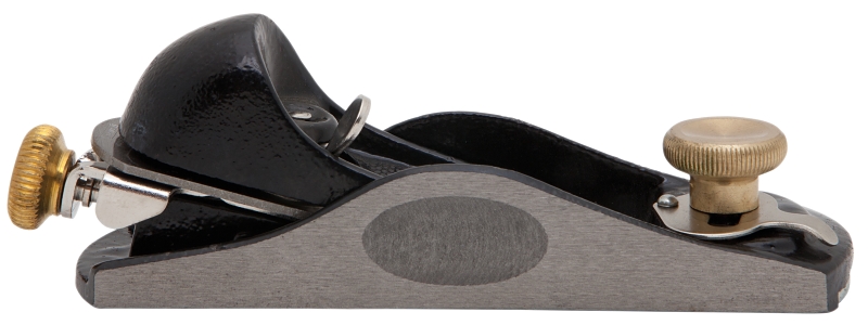 STANLEY Surform Series 12-960 Block Plane, 1-3/8 in W Blade, Steel Blade, Iron Body, Gray