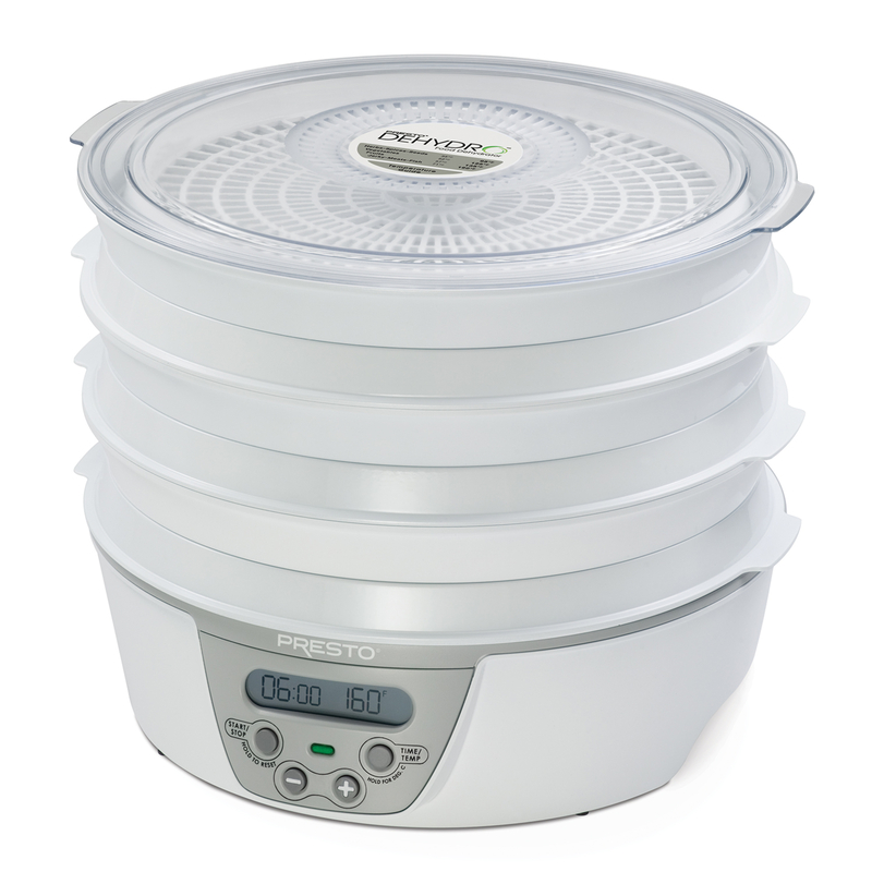 Presto Dehydro Semi-Gloss White 12 qt Food Dehydrator, Pack of 2